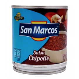 San Marcos Media Caja Salsa Chipotle 215G/12P-Despensaenlinea