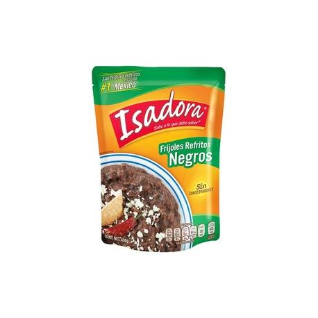 Verde Valle Media Caja Frijoles Negros Refritos Isadora 430G/12P-Despensaenlinea