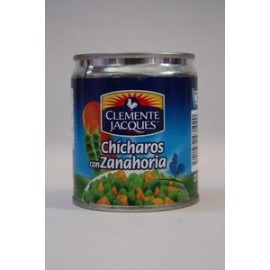 Sabormex Caja chícharo con zanahoria Clemente Jacques 220G/24P-Despensaenlinea