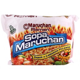 Maruchan Caja Sopa Maruchan Ramen Camarón Picante 85G/24P-Despensaenlinea