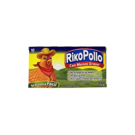 Quala Caja caldo de pollo Rikopollo 11G/100C/6P-Despensaenlinea