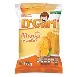 D´Gari Caja Gelatina Mango D´Gari 120G/50P-Despensaenlinea