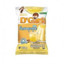 D´Gari Caja Gelatina Rompope D´Gari 120G/50P-Despensaenlinea