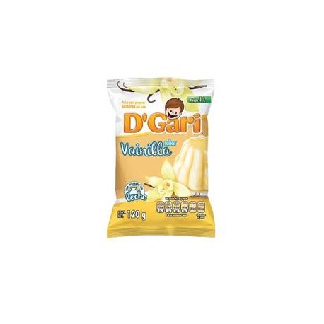 D´Gari Caja Gelatina Vainilla D´Gari 120G/50P-Despensaenlinea