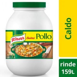 Unilever Food Solutions Caja Caldo de Pollo Knorr Suiza Tarro 3.5K/6P-Despensaenlinea