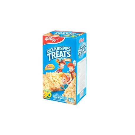 Kelloggs Barras de Arroz Kellogg's Rice Krispies Treats Sabor Malvavisco 30P -  ZK-Despensaenlinea