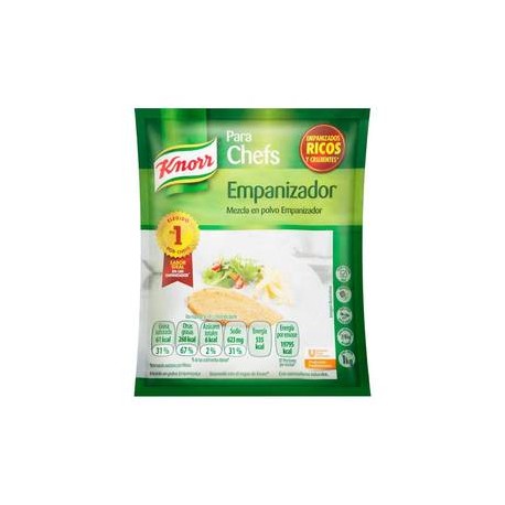 Unilever Food Solutions Empanizador Knorr Mezcla en Polvo para Chefs 1 K - ZK-Despensaenlinea