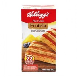 Kelloggs Barras de Cereal Kellogg's Nutri Grain Frutela 22P - ZK-Despensaenlinea