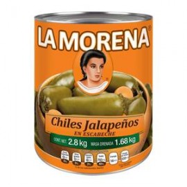 La Morena Chiles Jalapeños La Morena en Escabeche 2.8K - ZK-Despensaenlinea