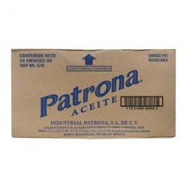 Patrona Aceite Vegetal Patrona 24P/500M - ZK-Despensaenlinea