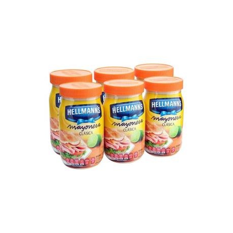 Unilever Mayonesa Hellmann's Clásica 6P/190G  - ZK-Despensaenlinea