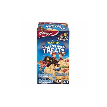 Kelloggs Barras de Arroz Kelloggs Rice Krispies Treats 30P/20G - ZK-Despensaenlinea