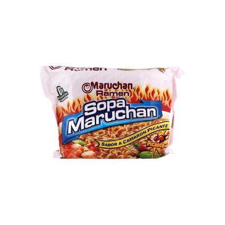 Maruchan Caja Sopa Maruchan Ramen Camarón Picante 85G/24P-Despensaenlinea