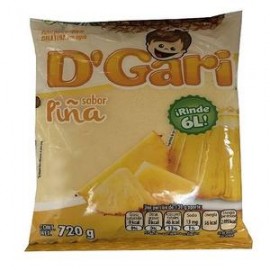 D´Gari Caja Gelatina Piña 720G/10P-Despensaenlinea