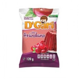 D´Gari Caja Gelatina Arandano D´Gari 120G/50P-Despensaenlinea