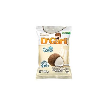 D´Gari Caja Gelatina Coco D´Gari 120G/50P-Despensaenlinea