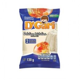 D´Gari Caja gelatina Cristalina D´Gari 120G/50P-Despensaenlinea