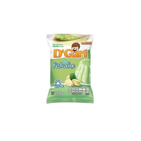 D´Gari Caja Gelatina Pistache D´Gari 120G/50P-Despensaenlinea