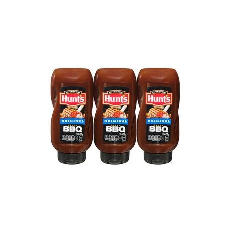 Conagra Salsa BBQ Hunt´s 3P/612G - ZK-Despensaenlinea