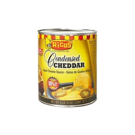 Ricos Salsa de Queso Cheddar Ricos para Nachos 3K- ZK-Despensaenlinea