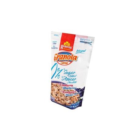 Granvita Cereal Granvita Granola sin Azúcar 1.2K - ZK-Despensaenlinea