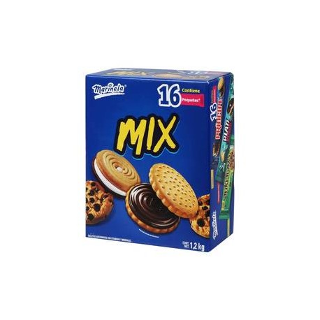 Bimbo Galleta Marinela Mix 16P surtidos - ZK-Despensaenlinea