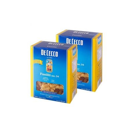 De Cecco Fusilli de Sémola De Cecco Pasta Pasta 2P/454G - ZK-Despensaenlinea