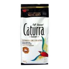 Caturra Santa Fe Café Tostado y Molido Caturra Gourmet Espresso de Chiapas 900G - ZK-Despensaenlinea