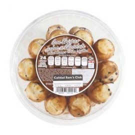 Cafe Valley Mini Panes Estilo Muffin Café Valley con Chispas de chocolate 24P  - ZK-Despensaenlinea