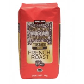 Kirkland Kirkland Signature café en grano French Roast 1K - KOZ-Despensaenlinea