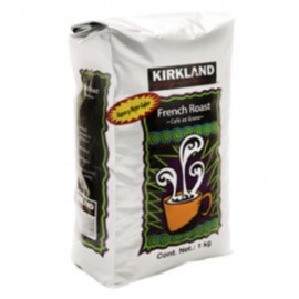 Kirkland Cafe en grano tostado obscuro French Roast Kirkland 1K - KOZ-Despensaenlinea