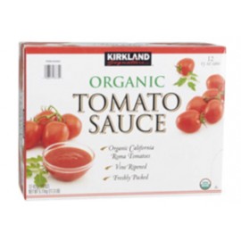 Kirkland Salsa de tomate organica Kirkland 12P/425G - KOZ-Despensaenlinea