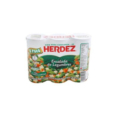 Herdez Ensalada de Legumbres Herdez 1.32K - ZK-Despensaenlinea