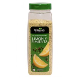 Herdez Sal con limon y pimienta Mccormick Gourment 737G - KOZ-Despensaenlinea