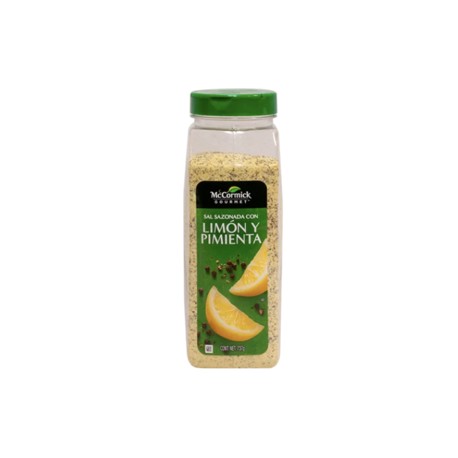 Herdez Sal con limon y pimienta Mccormick Gourment 737G - KOZ-Despensaenlinea