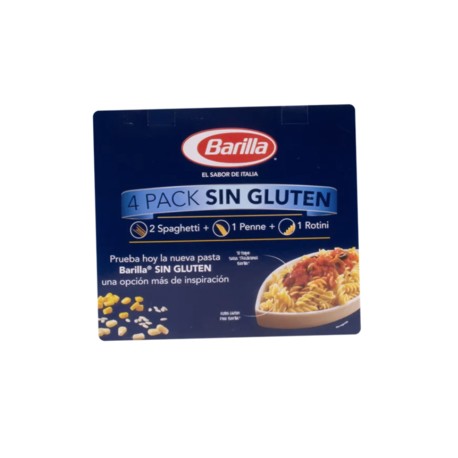 Barilla Pasta Libre De Gluten 4P - KOZ-Despensaenlinea