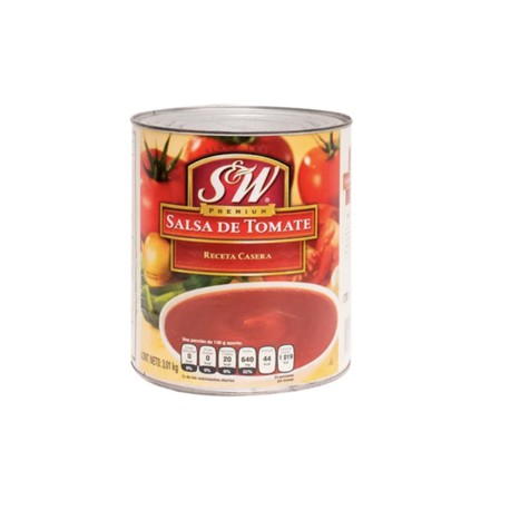 S&W Salsa de tomate receta casera 3K - KOZ-Despensaenlinea