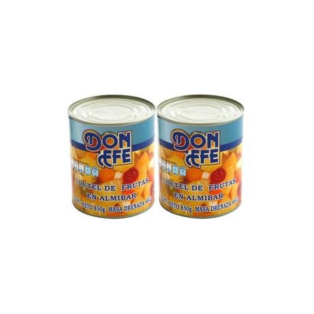 Don Efe Coctel de frutas Don Efe 2P/850G - ZK-Despensaenlinea