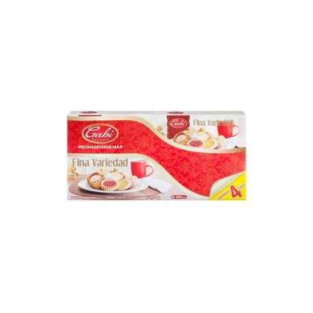 Grupo Bimbo Galletas Gabi Surtido Fino 4P/375G - ZK-Despensaenlinea