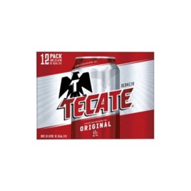 Cuauhtémoc Moctezuma Caja cerveza Tecate 12P-Despensaenlinea