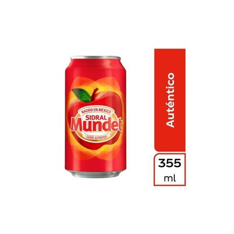 Coca Cola Caja Refresco Sidral Mundet lean 355M/12P-Despensaenlinea