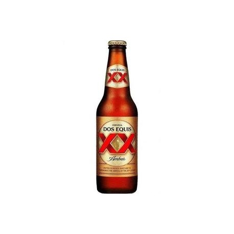 Cuauhtémoc Moctezuma Caja cerveza XX Ambar 24P/355M-Despensaenlinea