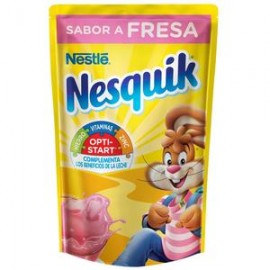 Nestlé Caja Nesquik de Fresa en Bolsa 357G/12P-Despensaenlinea