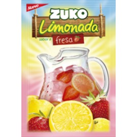 Nutresa Caja Polvo para Preparar Bebida Limonada Fresa Zuko 15G/12C/8P-Despensaenlinea