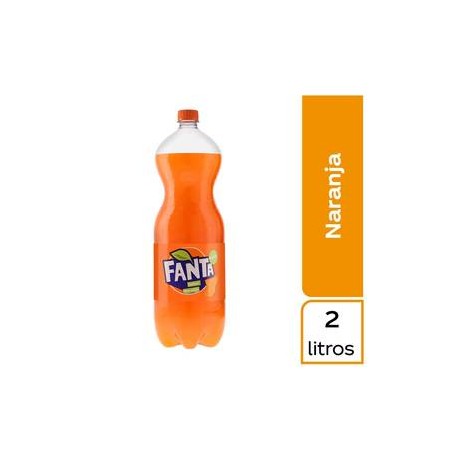 Coca Cola Caja Refresco Fanta 2L/8P-Despensaenlinea