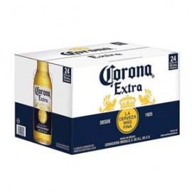 Grupo Modelo Cerveza Clara Corona Extra 24P/355M - ZK-Despensaenlinea