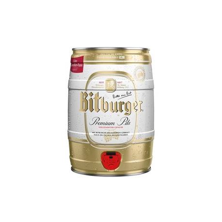 Bitburguer Cerveza Clara Bitburguer 5L  - ZK-Despensaenlinea