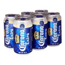 Grupo Modelo Cerveza Clara Corona Extra Lata 12P/355M - ZK-Despensaenlinea