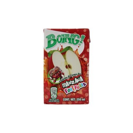 Pascual Caja Jugo Boing Manzana 250M/27P-Despensaenlinea