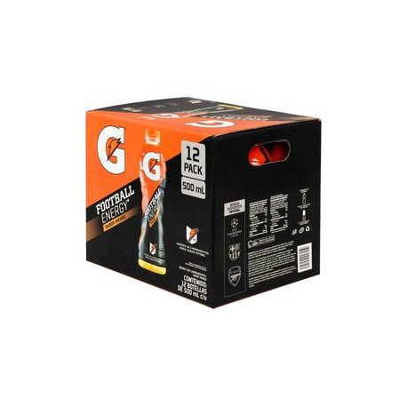 Pepsi Bebida Rehidratante Gatorade Football Energy 12P/500M - ZK-Despensaenlinea